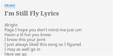 i'm still fly lyrics.